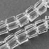 Glass Bead Strands GLAA-R041-8x8mm-24-1