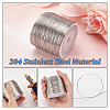 304 Stainless Steel Wire STAS-WH0016-47P-04-4
