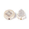 Pearlized Opaque Acrylic Beads OACR-T029-04A-2