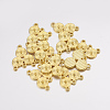 Alloy Rhinestone Connector Settings LS-EA10684Y-G-3