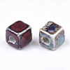 Handmade Porcelain Beads PORC-S498-37A-2