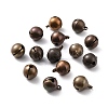 Brass Bell Pendants KK-F749-05C-10mm-1