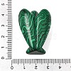 Synthetic Malachite Angel Figurine DJEW-N006-01A-28-3