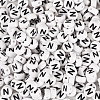 500Pcs Acrylic Beads SACR-TA0001-55N-2