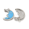 Brass Micro Pave Cubic Zirconia Pendants KK-P258-18P-2