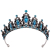 Alloy Rhinestone Crown Hair Bands PW-WG903DF-22-1