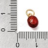Brass Enamel Pendants KK-G605-09G-01-3