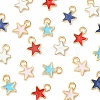 20Pcs 5 Styles Alloy Enamel Charms ENAM-YW0002-98-2