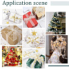 2 Rolls 2 Styles Printed Organza Ribbons SRIB-PH0001-29-5