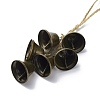 Iron Bell Wind Chimes HJEW-JM00781-3