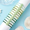 12Pcs Dyed Synthetic Turtle Bracelets BJEW-JB13502-02-5