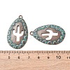 Tibetan Style Alloy Pendants X-FIND-B055-02C-3