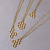 Alloy Open Back Bezel Pendants PALLOY-WH0065-60-6
