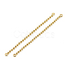 Brass Ball Chain Links Connectors KK-T032-176G-1