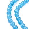 Natural White Jade Beads Strands G-G051-R1-6mm-2