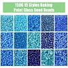 150G 15 Styles Baking Paint Glass Seed Beads SEED-FS0001-31A-2