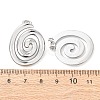 304 Stainless Steel Stud Earrings EJEW-I323-01P-04-5