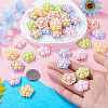 50Pcs Opaque Cartoon Resin Decoden Cabochons RESI-TA0005-64-7