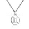 Non-Tarnish 201 Stainless Steel Pendants Necklaces NJEW-S063-TN505-3-1