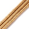 Electroplated Non-magnetic Synthetic Hematite Beads Strands G-G826-09G-4mm-A-1