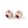 Plating Acrylic Beads OACR-N140-01H-Z-2