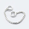 925 Sterling Silver Box chain STER-K171-10S-2