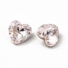 Faceted K9 Glass Rhinestone Cabochons GGLA-R402-06B-4