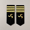 Polyester Fiber Epaulettes AJEW-WH0475-95D-1