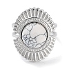Ion Plating(IP) 304 Stainless Steel Ring RJEW-B059-07P-02-2