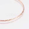 304L Stainless Steel Buddhist Bangles BJEW-G568-15RG-3