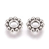 Tibetan Style Alloy Daisy Spacer Beads PALLOY-TAC0002-01AS-2