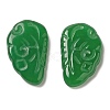 Dyed Natural Malaysia Jade Caraved Cabochons G-Q192-01B-4