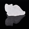 Natural Quartz Crystal Carved Cat Figurine G-Q615-04H-1