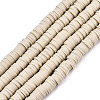 10 Strands Handmade Polymer Clay Beads Strands CLAY-TA0001-25-1