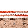 Transparent Glass Beads Strands GLAA-N074-01A-16-5