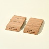 2 Sets 2 Styles Kraft Paper Word Printed Gift Tags CDIS-FS0001-20-9
