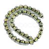 Handmade Foil Lampwork Beads Strands FOIL-K003-06B-11-2