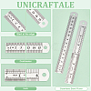 20Pcs Stainless Steel Ruler TOOL-UN0001-35-5