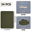 Iron on/Sew on Imitation Jean Cloth Repair Patches FIND-WH0152-199A-01-2