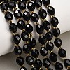 Natural Obsidian Beads Strands GG-CBA4A3B-A09-1