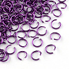 Aluminum Wire Open Jump Rings X-ALUM-R005-0.8x6-11-1