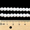 Electroplate Opaque Glass Beads Strands EGLA-A035-P6mm-A01-4