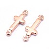 Brass Links connectors KK-P155-70RG-NR-2
