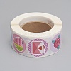 Self-Adhesive Kraft Paper Gift Tag Stickers DIY-G013-A21-2