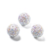 Acrylic Rhinestone Ball Beads OACR-A035-01-2