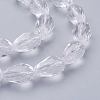 Glass Beads Strands GLAA-R024-15x10mm-12-3