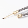 Braided Nylon Cord Bracelet Making MAK-A017-D01-01G-4