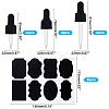 Glass Teardrop Set Transfer Graduated Pipettes TOOL-PH0001-08-2