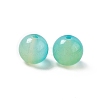 Glass Imitation Jade Beads GLAA-P029-03B-4