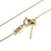 Ion Plating(IP) 304 Stainless Steel Boston Link Chains Necklaces NJEW-H042-08G-2